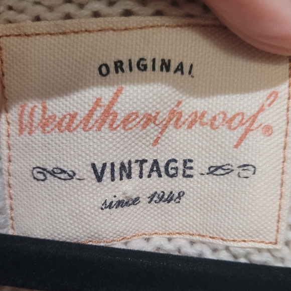 Men's Weatherproof Original Vintage‎ XL Pull Over Sweater - Picture 3 of 5